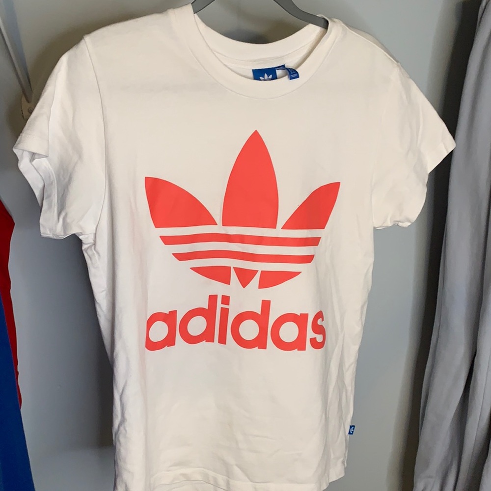 Women’s Oversized Adidas Tee Size S - Picture 1 of 4